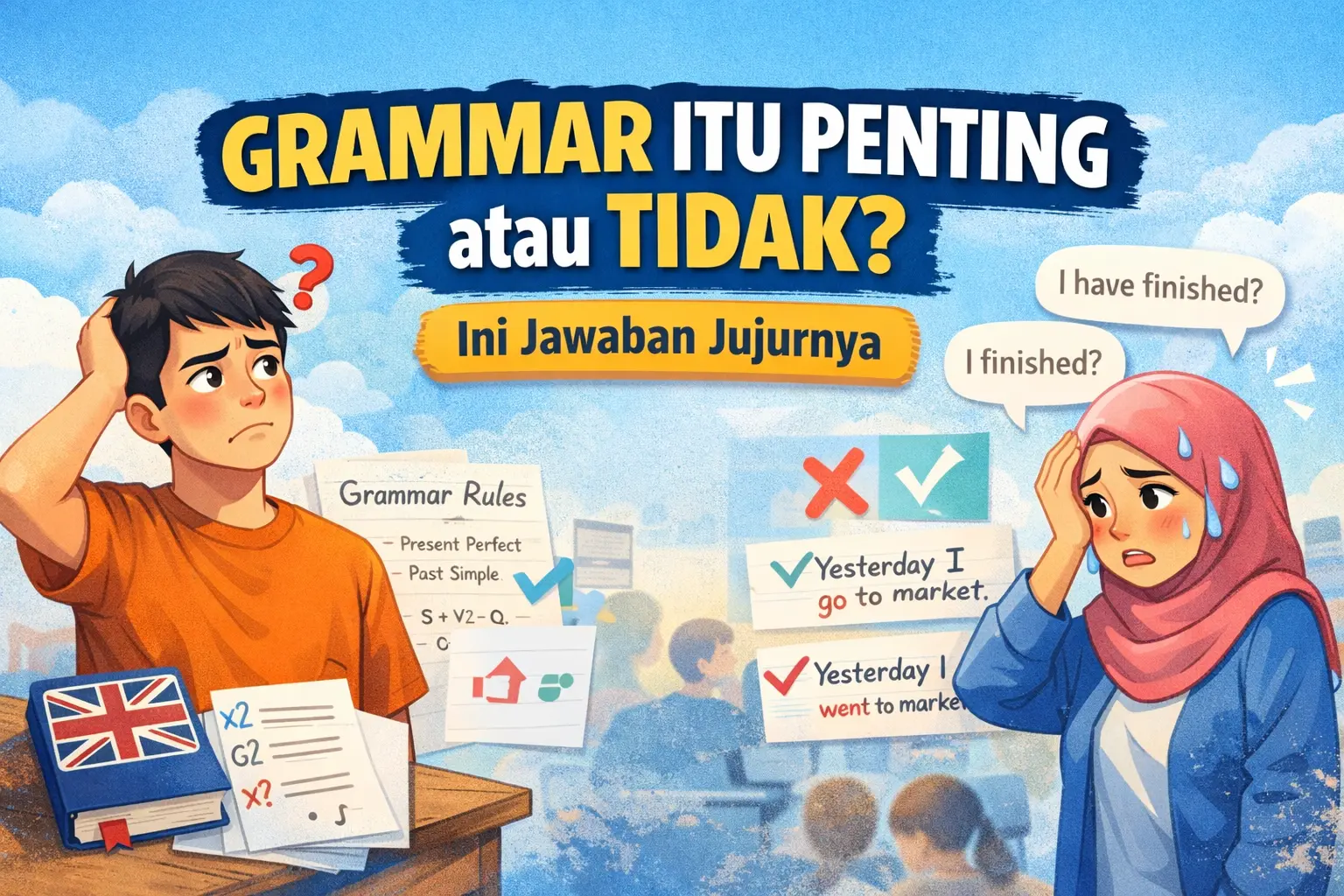 You are currently viewing Grammar Itu Penting atau Tidak? Ini Jawaban Jujurnya